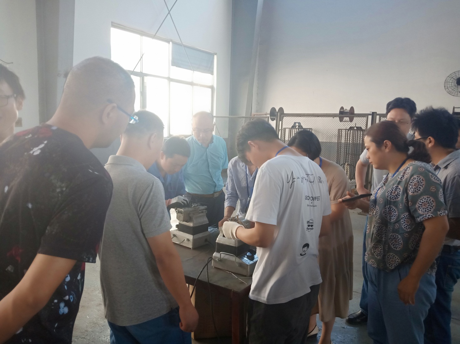 The company successfully held a welding wire skill competition